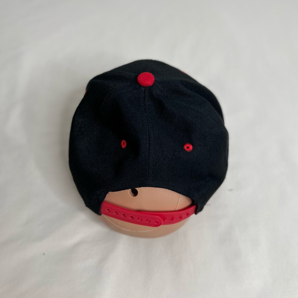 Washington Nationals  The Supreme  Cap MLB Baseball Black/ Red - Picture 2 of 4